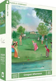Croquet Afternoon - Tug Rice | New York Puzzle Company | 500 Pieces | Jigsaw Puzzle - Puzzles +