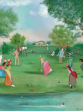 Croquet Afternoon - Tug Rice | New York Puzzle Company | 500 Pieces | Jigsaw Puzzle - Puzzles +