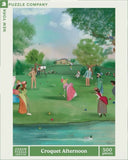 Croquet Afternoon - Tug Rice | New York Puzzle Company | 500 Pieces | Jigsaw Puzzle - Puzzles +