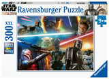 Crossfire - The Mandalorian | Star Wars | Ravensburger | 300 XXL Pieces | Jigsaw Puzzle - Puzzles +