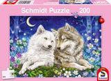 Cuddly Wolf Friends | Schmidt | 200 Pieces | Jigsaw Puzzle - Puzzles +