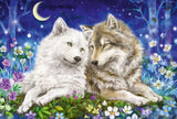 Cuddly Wolf Friends | Schmidt | 200 Pieces | Jigsaw Puzzle - Puzzles +