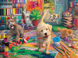 Cute Crafters | Ravensburger | 750 Extra Large Pieces | Jigsaw Puzzle - Puzzles +