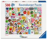 Cute Kawaii Chaos | WJPC | Ravensburger | 500 Pieces | 2025 World Championship Jigsaw Puzzle - Puzzles +