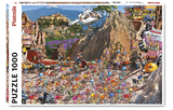 Cycle Race - Francois Ruyer | Piatnik | 1000 Pieces | Jigsaw Puzzle - Puzzles +