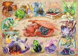 D20 Dragons | Cobble Hill | 500 Pieces | Jigsaw Puzzle - Puzzles +