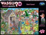 Dad's Cave! - Destiny No.28 | Wasgij? | Holdson | 1000 Pieces | Jigsaw Puzzle - Puzzles +