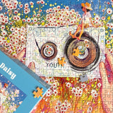 Daisy | Botop Fusion | 500 Piece Puzzle | Jigsaw Puzzle - Puzzles +