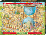 Desert Habitat - Funky Zoo | Marino Degano | Heye | 1000 Pieces | Jigsaw Puzzle - Puzzles +
