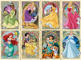 Disney Art Nouveau Princesses | Disney | Ravensburger | 1000 Pieces | Jigsaw Puzzle - Puzzles +