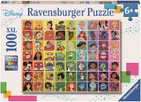 Disney Colour Palette | Disney | Ravensburger | 100 XXL Pieces | Jigsaw Puzzle - Puzzles +