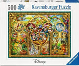 Disney Family | Disney | Ravensburger | 500 Pieces | Jigsaw Puzzle - Puzzles +
