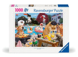 Dog Days Of Summer | Ravensburger | 1000 Pieces | Jigsaw Puzzle - Puzzles +