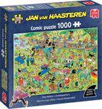 Dog Parkour | Jan van Haasteren | Jumbo | 1000 Pieces | Jigsaw Puzzle - Puzzles +