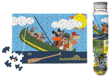 Dogs in Canoe | Micro Puzzles | 150 Pieces | Micro Jigsaw Puzzle - Puzzles +