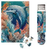 Dolphin - Marine Life | Micro Puzzles | 150 Pieces | Micro Jigsaw Puzzle - Puzzles +