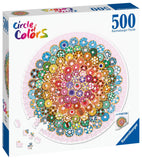 Donuts - Circle Of Colours | Ravensburger | 500 Pieces | Circular Jigsaw Puzzle - Puzzles +