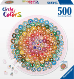 Donuts - Circle Of Colours | Ravensburger | 500 Pieces | Circular Jigsaw Puzzle - Puzzles +