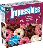 Donuts | Impossibles | Bepuzzled | 1000 Pieces | Jigsaw Puzzle - Puzzles +