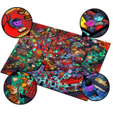 Dracula's Mansion | Vizzles - Series 10 | Great Games | 1000 Pieces | Jigsaw Puzzle - Puzzles +