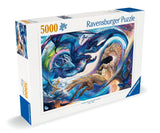 Dragon At Day And Night | Ravensburger | 5000 Pieces | Jigsaw Puzzle - Puzzles +