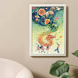 Dragon Year | Botop Blackcard | 300 Pieces | Jigsaw Puzzle - Puzzles +