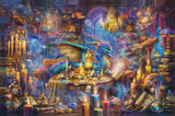 Dragon's Library | Ravensburger | 3000 Pieces | Jigsaw Puzzle - Puzzles +