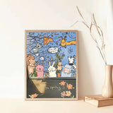 Draw Spring | Botop Blackcard | 300 Pieces | Jigsaw Puzzle - Puzzles +