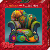 Easy Chair - Relax! | Victoria Nahum | Heye | 1000 Pieces | Jigsaw Puzzle - Puzzles +