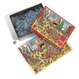 Elves At Work | Doodletown | Cobble Hill | 1000 Pieces | Jigsaw Puzzle - Puzzles +