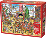 Elves At Work | Doodletown | Cobble Hill | 1000 Pieces | Jigsaw Puzzle - Puzzles +