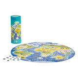 Endangered World | Ridley's | 1000 Pieces | Circular Jigsaw Puzzle - Puzzles +