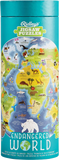 Endangered World | Ridley's | 1000 Pieces | Circular Jigsaw Puzzle - Puzzles +