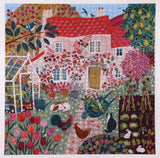 English Cottage - Victoria Ball | Eeboo | 1000 Pieces | Jigsaw Puzzle - Puzzles +