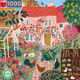 English Cottage - Victoria Ball | Eeboo | 1000 Pieces | Jigsaw Puzzle - Puzzles +