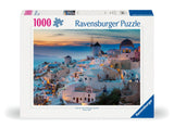 Evening in Santorini | Ravensburger | 1000 Pieces | Jigsaw Puzzle - Puzzles +