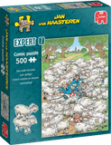 Ewe Shall Not Pass | Expert 7 | Jan van Haasteren | Jumbo | 500 Pieces | Jigsaw Puzzle - Puzzles +