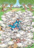 Ewe Shall Not Pass | Expert 7 | Jan van Haasteren | Jumbo | 500 Pieces | Jigsaw Puzzle - Puzzles +