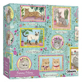 Famous Felines - Pimlada Phuapradit | Gibsons | 1000 Pieces | Jigsaw Puzzle - Puzzles +