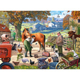 Farrier On The Farm - Steve Crisp | Gibsons | 500 Pieces | Jigsaw Puzzle - Puzzles +