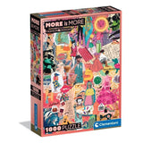 Fashion & Design - More Is More | Clementoni | 1000 Pieces | Jigsaw Puzzle - Puzzles +