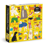 Fashionable Dog - Ayang Cempaka | Galison | 500 Pieces | Jigsaw Puzzle - Puzzles +