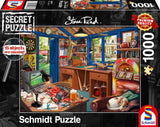 Father's Workshop - Steve Read | Secret Puzzle | Schmidt | 1000 Pieces | Jigsaw Puzzle - Puzzles +