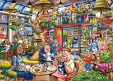 Feline Frenzy! - Mystery No.28 | Wasgij? | Holdson | 1000 Pieces | Jigsaw Puzzle - Puzzles +