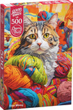 Feline Whimsy | CherryPazzi | 500 Pieces | Jigsaw Puzzle - Puzzles +