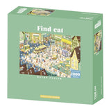 Find Cat | Botop Fusion | 1000 Pieces | Jigsaw Puzzle - Puzzles +