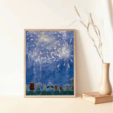 Fireworks | Botop Blackcard | 300 Pieces | Jigsaw Puzzle - Puzzles +