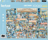 Fish Market | Botop Blackcard | 1000 Pieces | Jigsaw Puzzle - Puzzles +