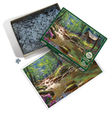 Fishing Cabin - Mark Keathley | Cobble Hill | 1000 Pieces | Jigsaw Puzzle - Puzzles +