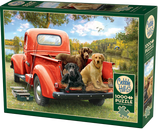 Fishing Friends - Greg Giordano | Cobble Hill | 1000 Pieces | Jigsaw Puzzle - Puzzles +